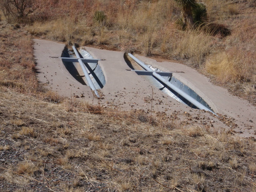 This is a drainage ditch that parallels Hwy 90.